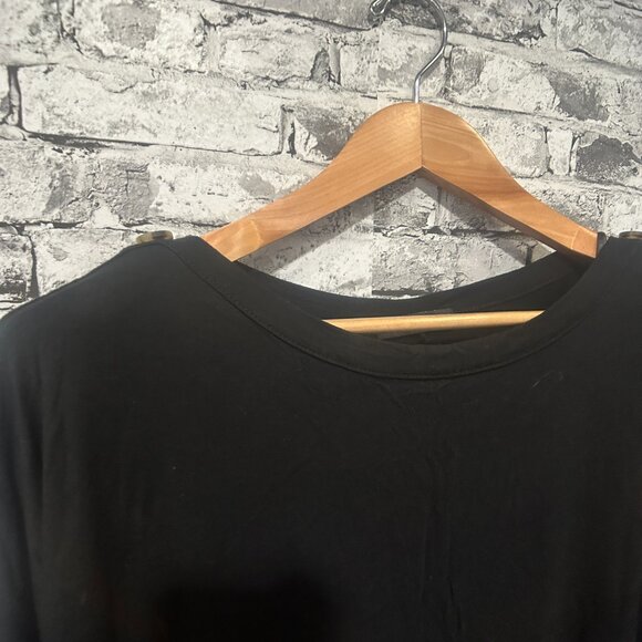 EUC Kim & Cami Women's 3/4 Sleeve Black Blouse Size 3X - Picture 5 of 12